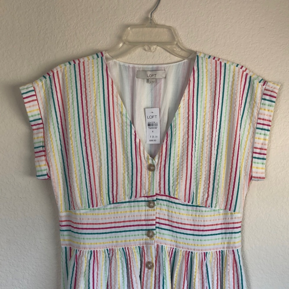 LOFT - Midi Dress - 6 - NWT